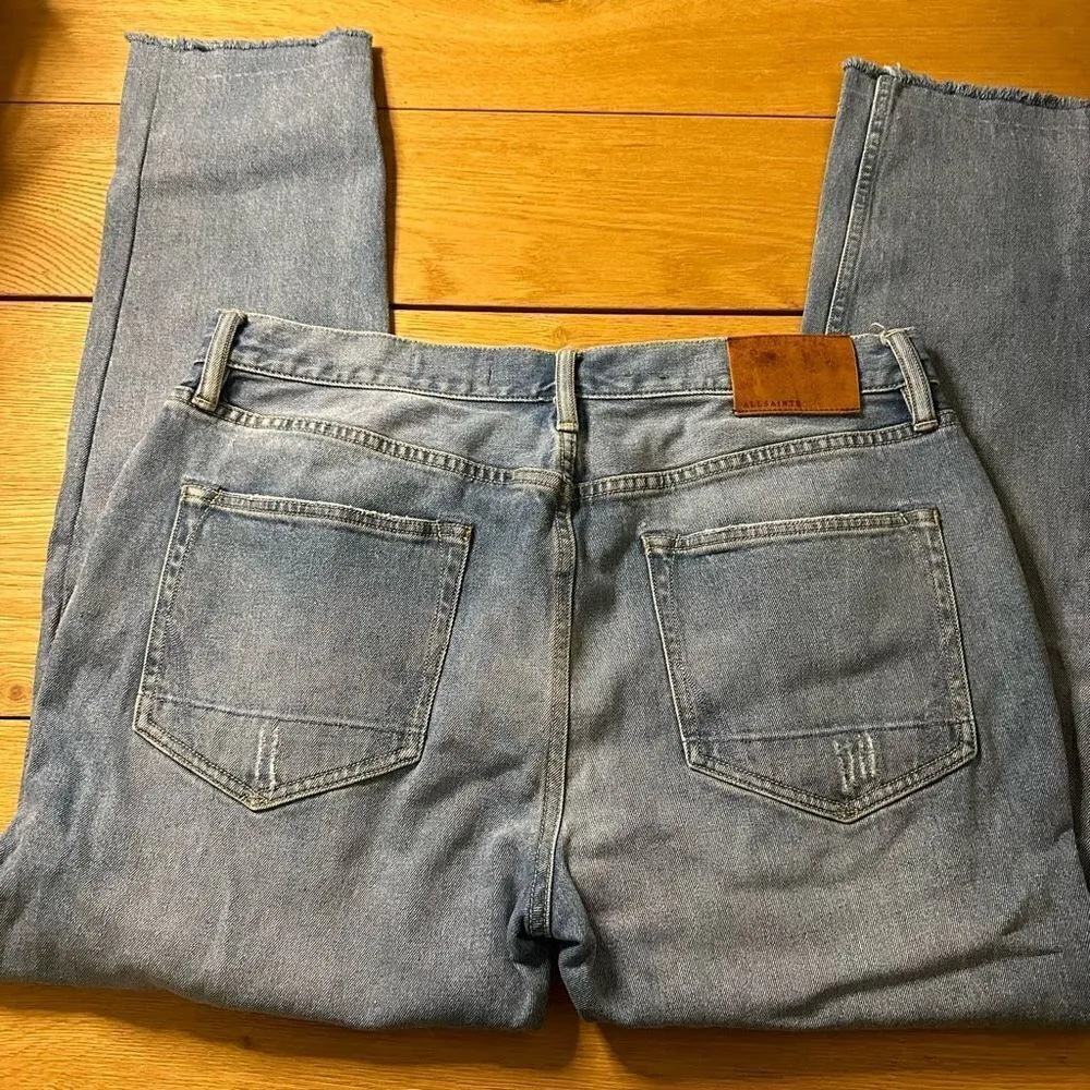 All Saints button fly jeans 34 - Image 8