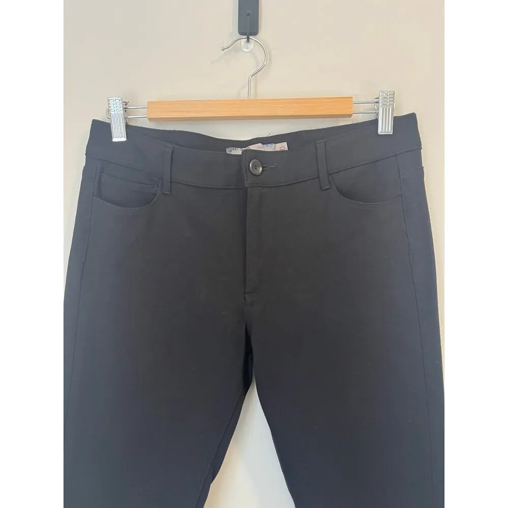 PAIGE Peg Super Skinny Dark Wash Black Jeans Pants Low Rise sz. 30 Inseam 27" - Image 4