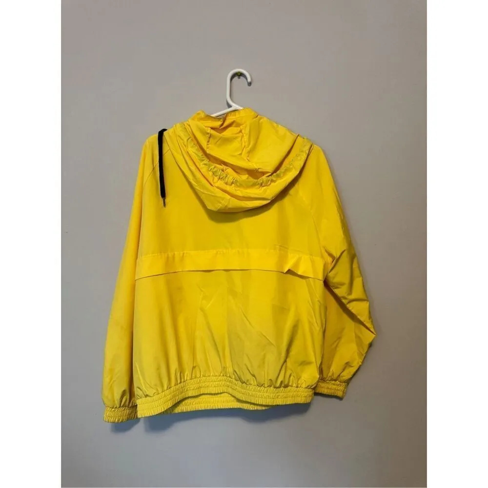 H&M women’s yellow windbreaker size large - Image 3