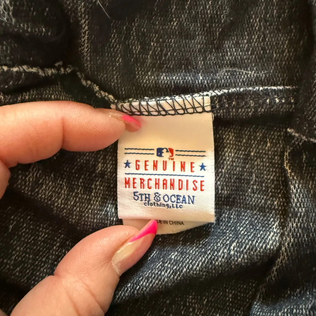 NY Yankees cotton shorts sz M Gray Size M - Image 3