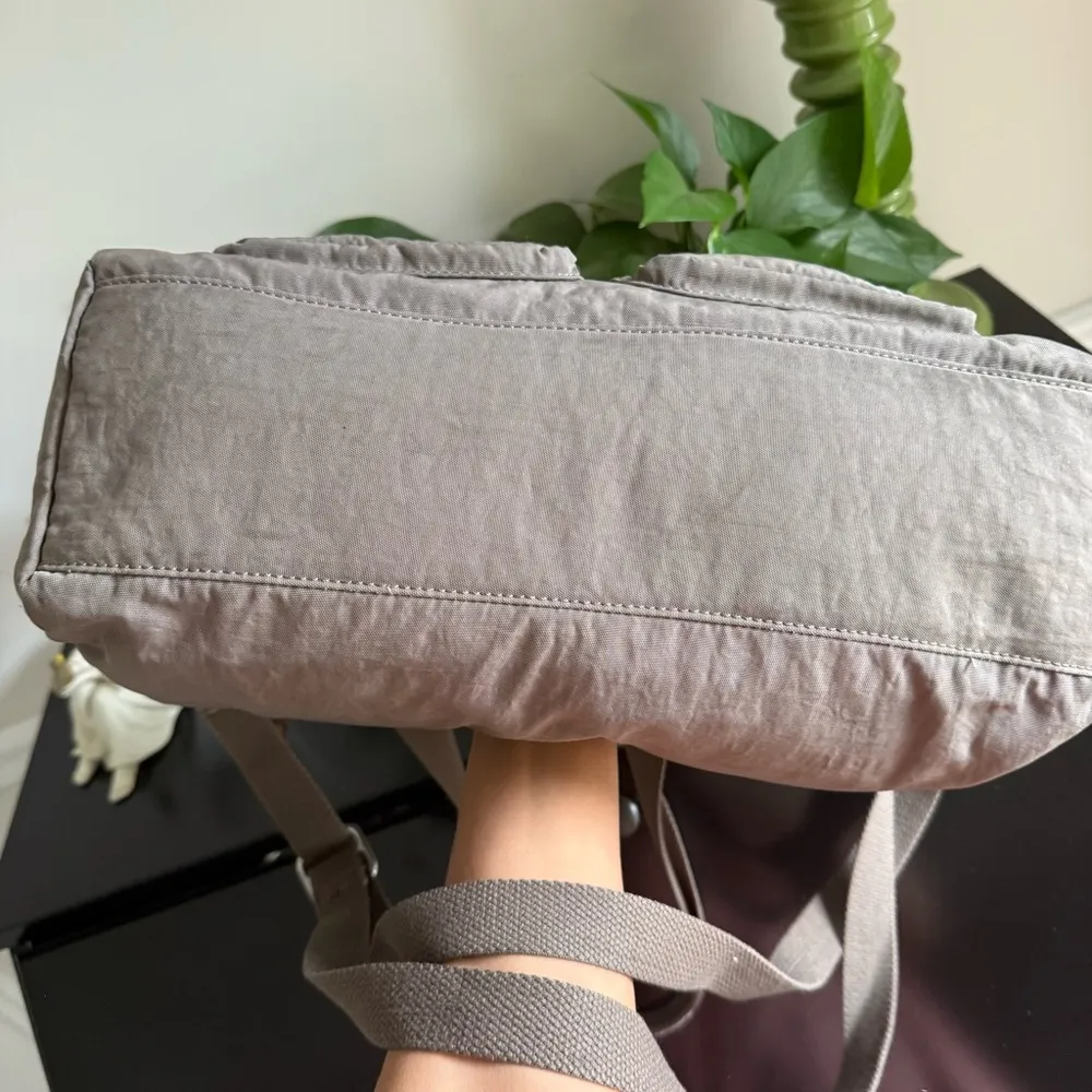 KIPLING Shoulder Crossbody Bag Nylon Duffle Brown - Image 10