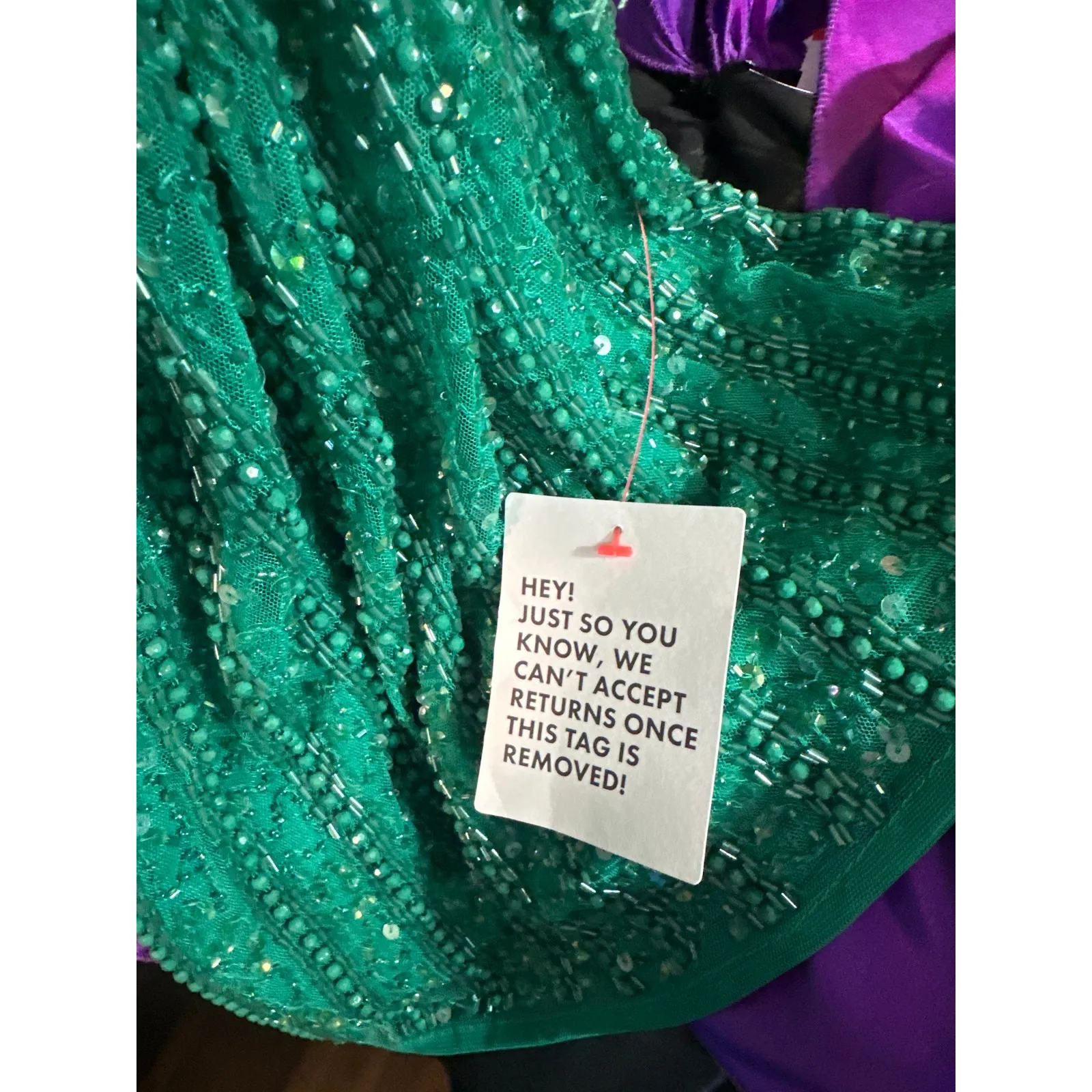 ASOS LUXE one shoulder faux feather sequin beaded mini dress - Image 10