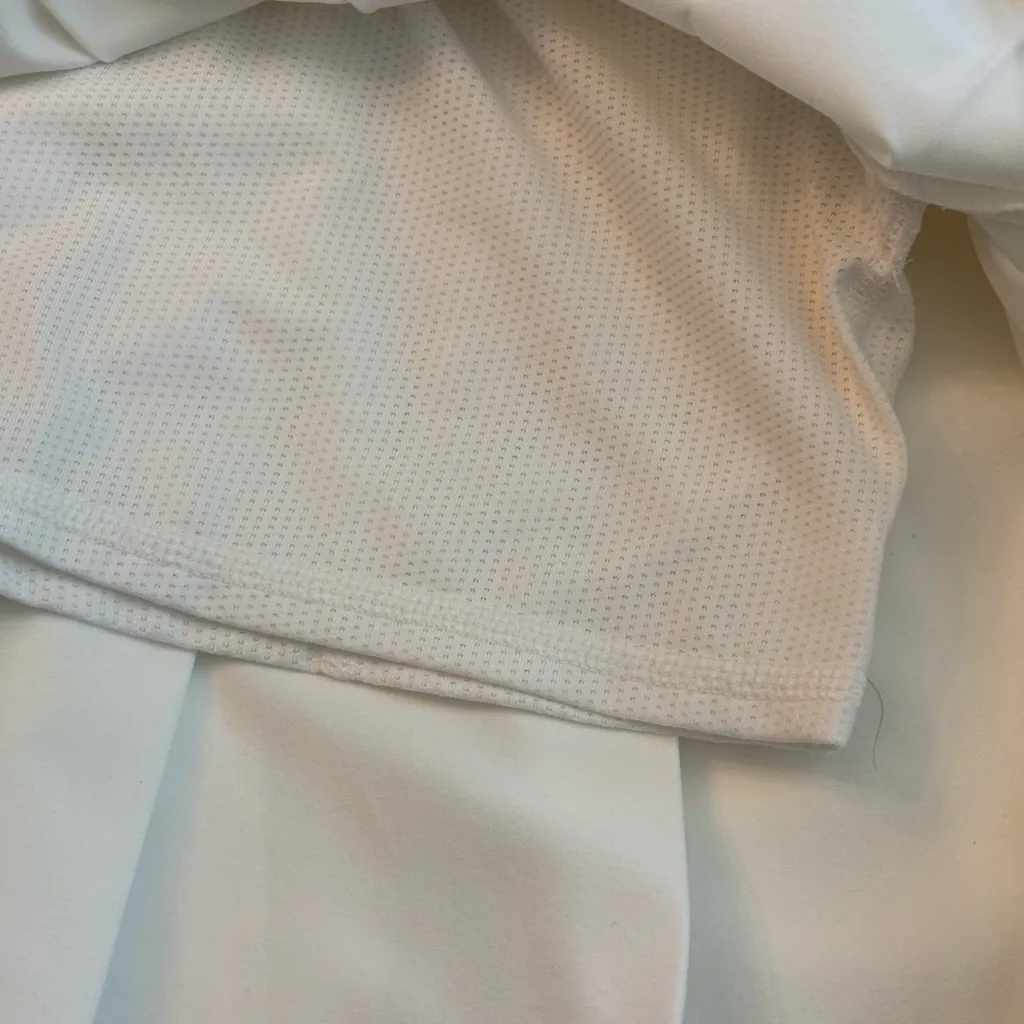 NWT Tory Burch Snow White Tennis Skirt Pleated Size 14 athleisure Pickleball - Image 6