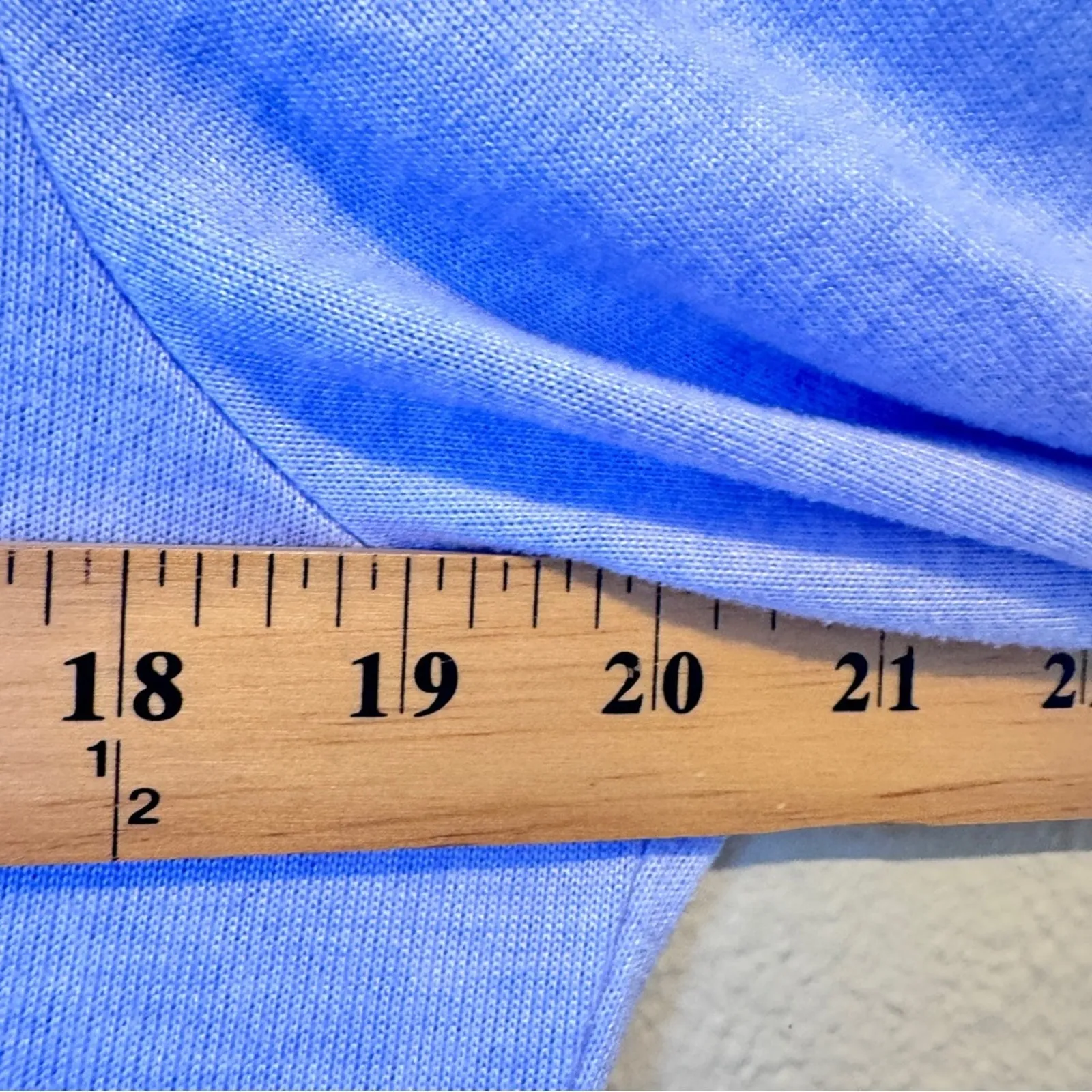 Laura Ashley Lavender Night Sleep Shirt Womens L Day Dream Embroidered Warm - Image 6