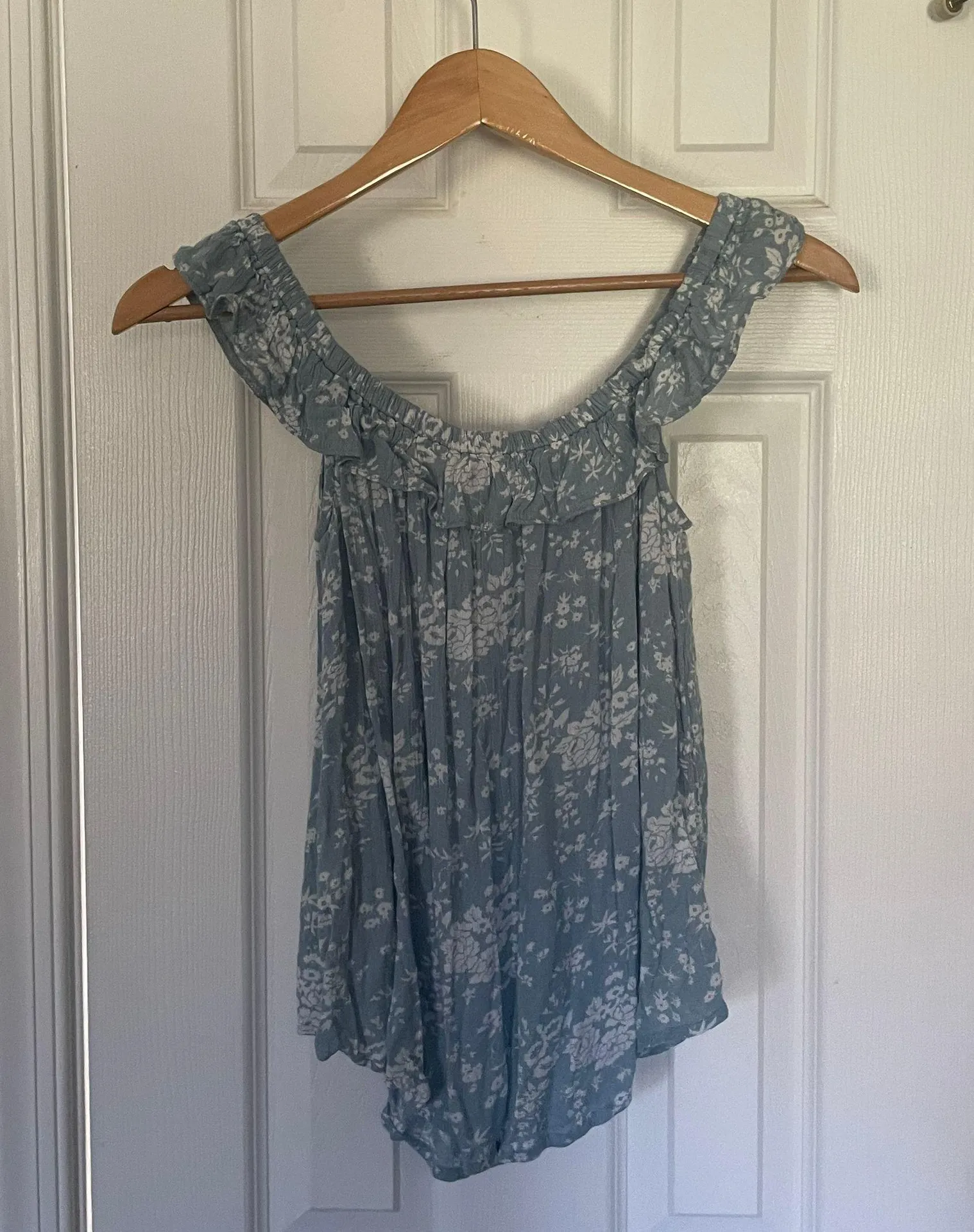 Denim & Supply RL  Floral Off-The-Shoulder Flounce Top - Image 4