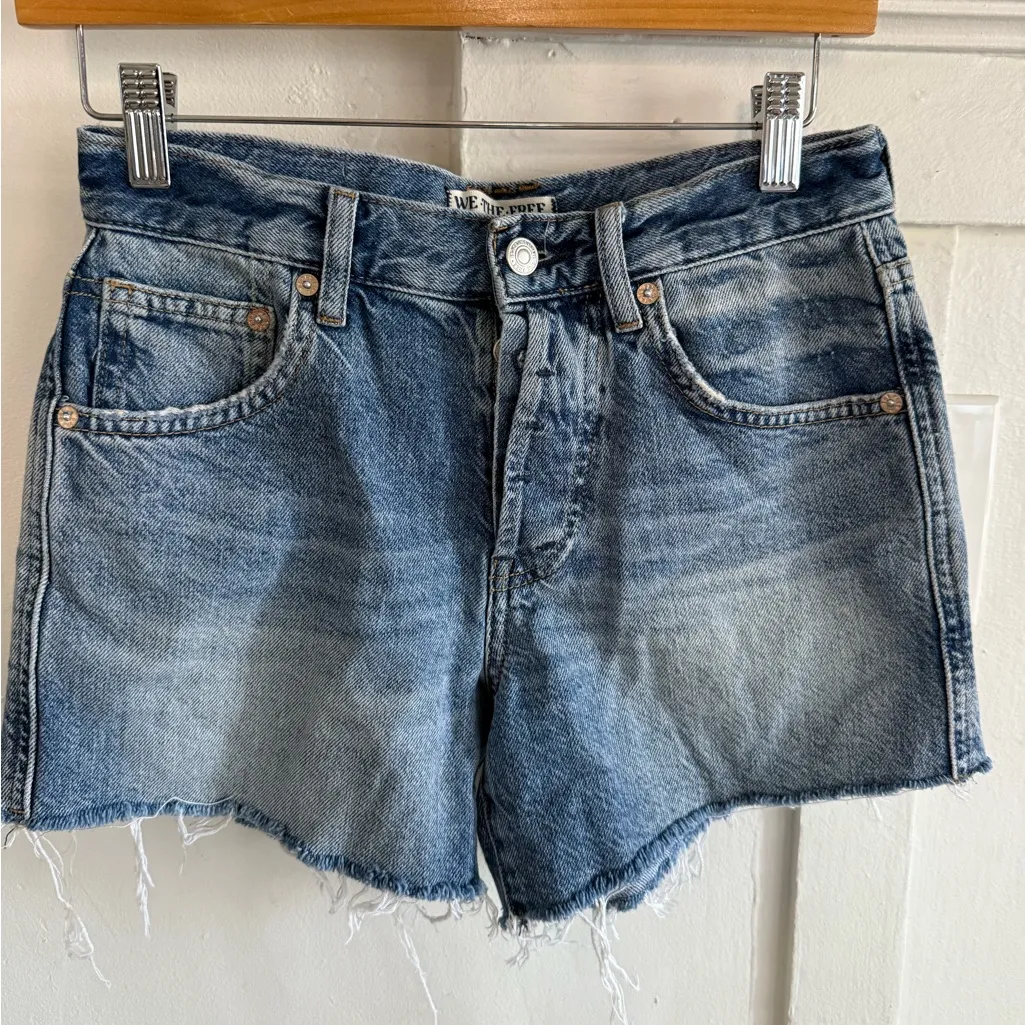 Free People We the Free Ivy Mid Rise Short Size 25 - Image 3