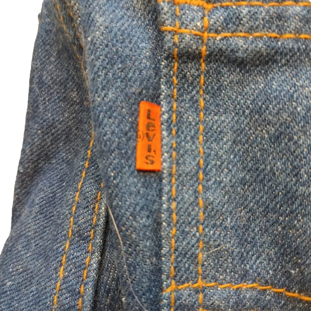 Levi Straus 506 Size W 32 L 34 Heavy Duty Cotton Jeans Straight Leg Levi's Blue - Image 9