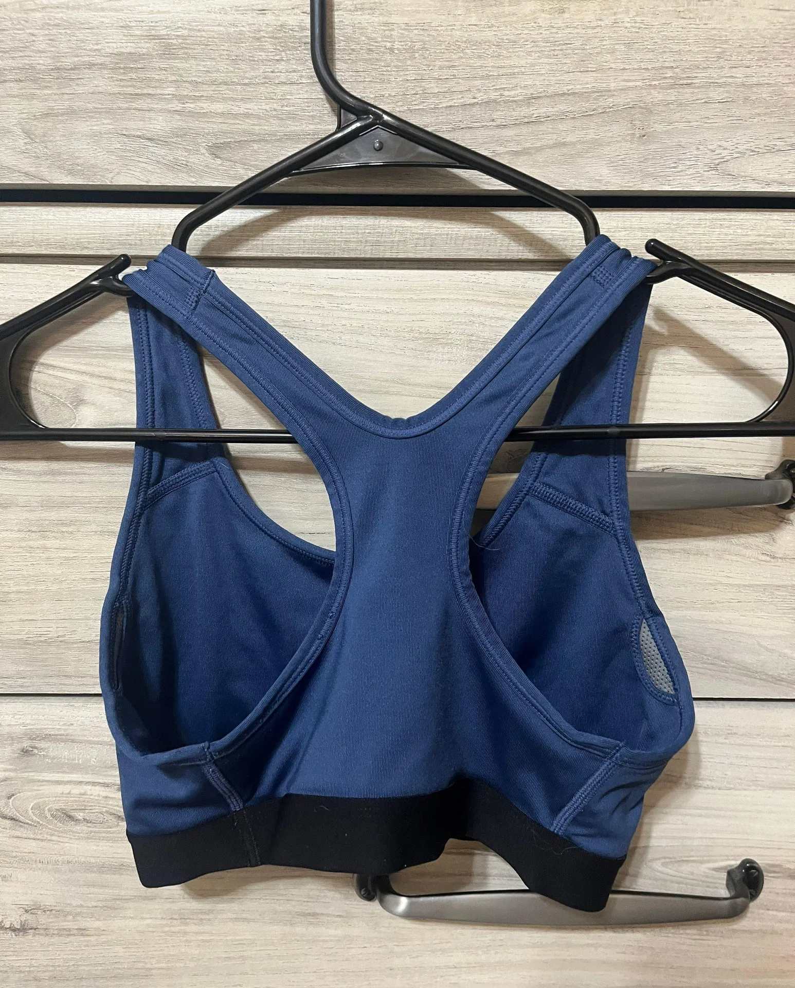Navy Blue Sports Bra - Image 2