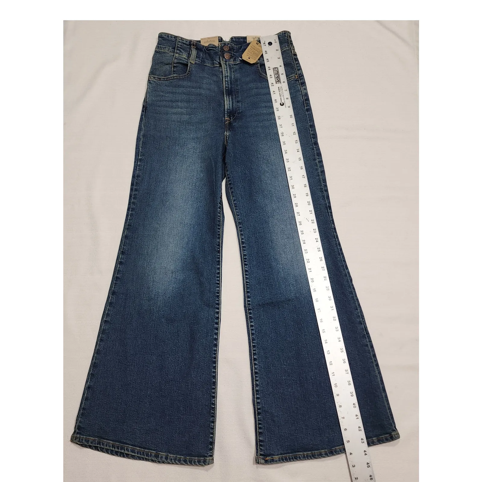 Levi's ribcage Bell super high rise size W31''x L32'' Blue - Image 3