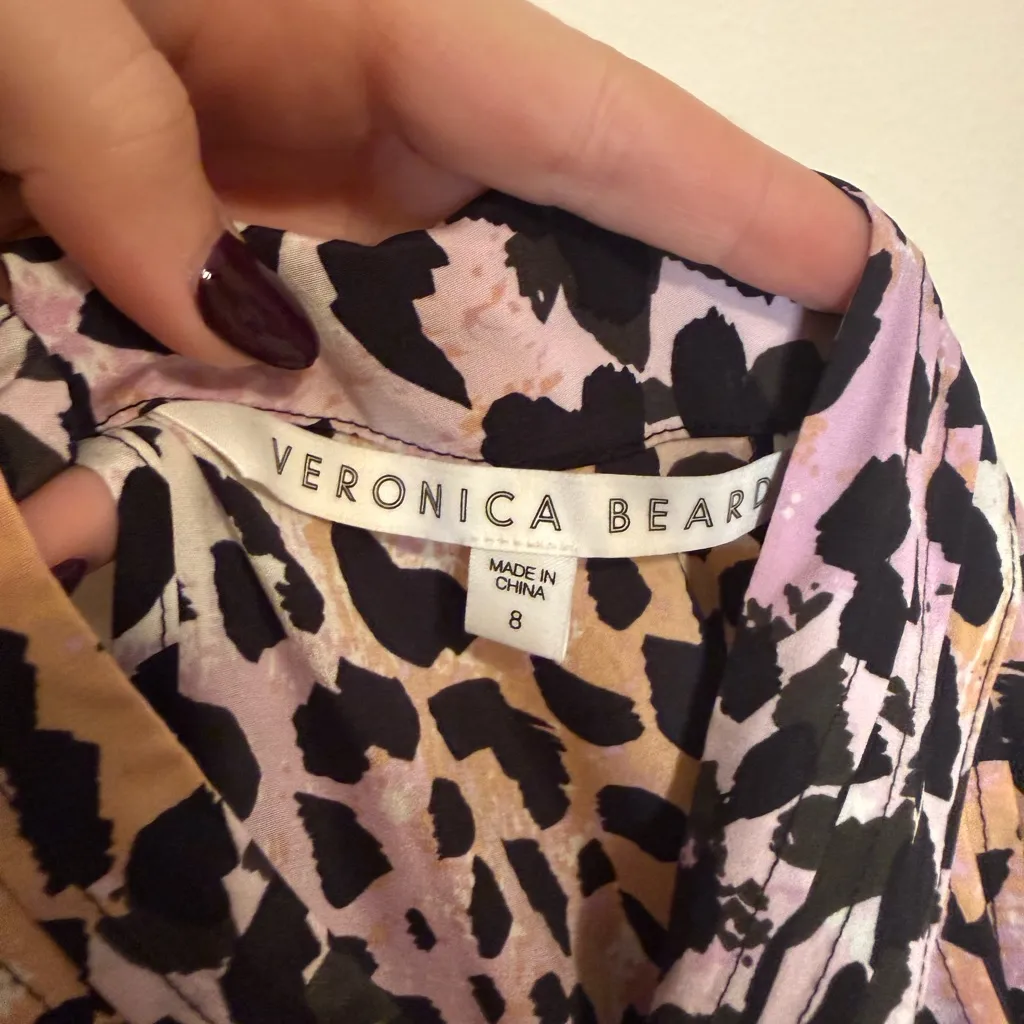 Veronica Beard Lety Blouse in Lilac Multi - Image 6