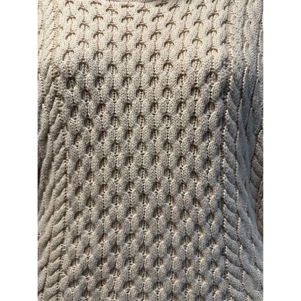 American Eagle Cable Knit Cowl Neck Pullover Sweater Warm Comfy S - Image 4