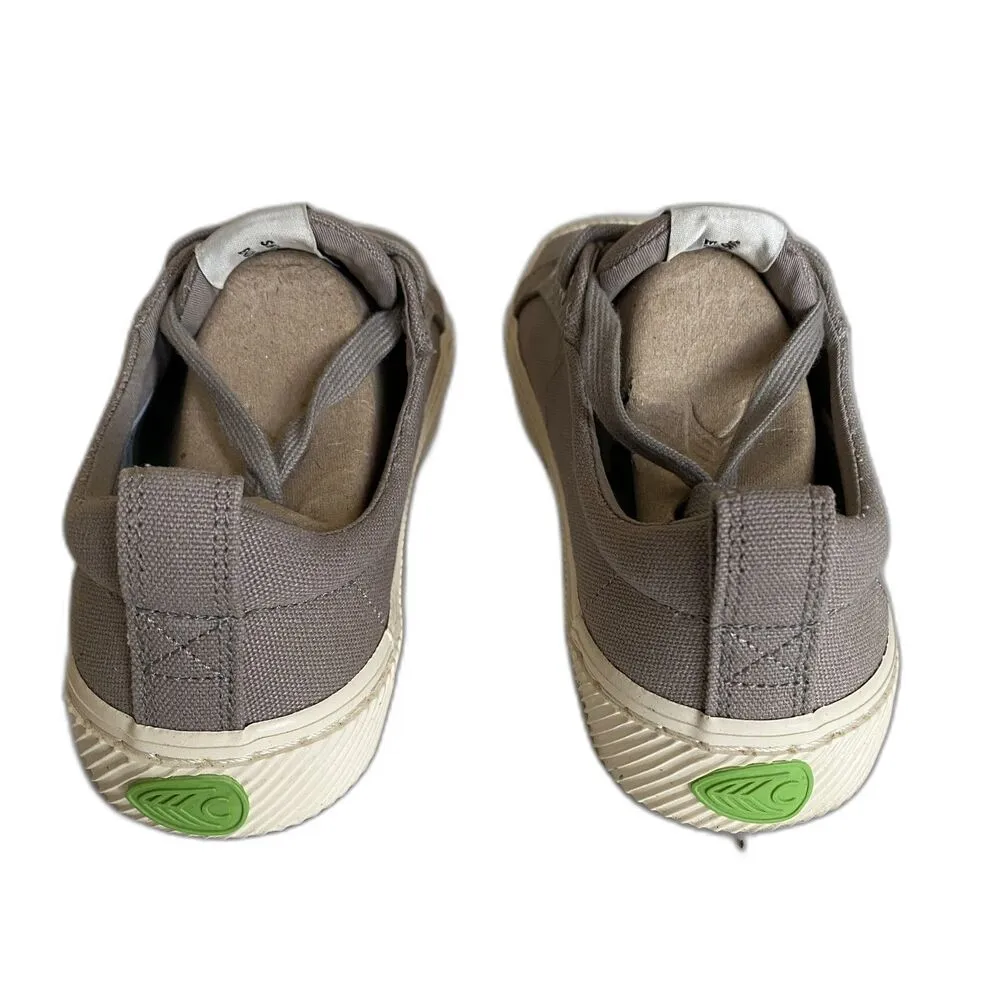 Cariuma Unisex Oca Low Gray Canvas Tennis Shoes Eco - Image 3
