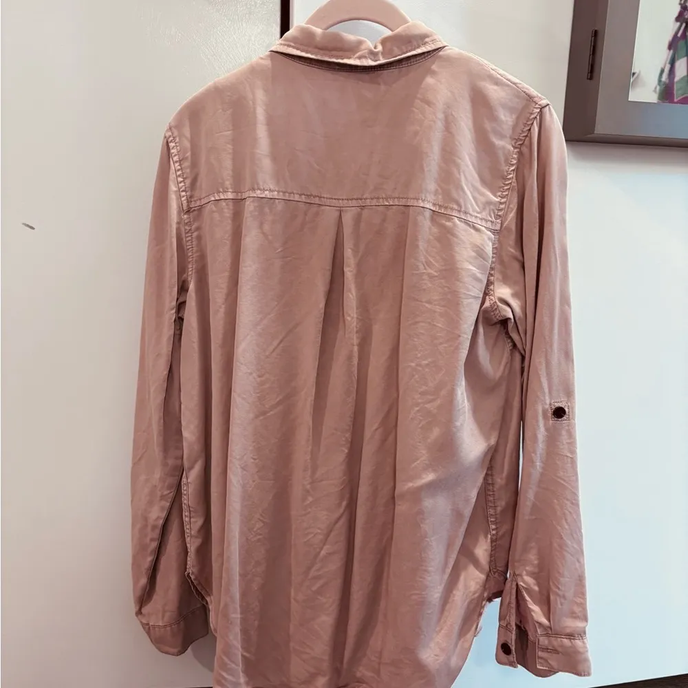 Universal Threads Universal Thread pink button down, S - Image 3