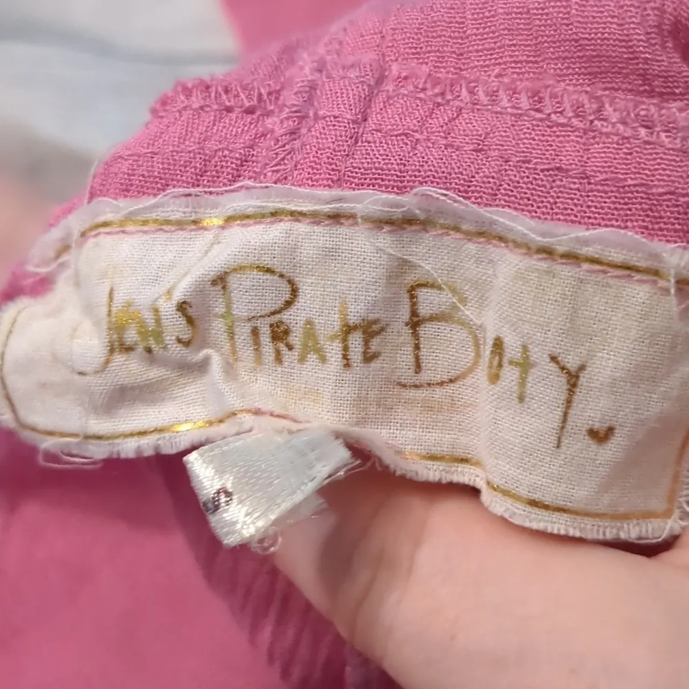 Jen's pirate booty pink jumpsuit size small - Image 5