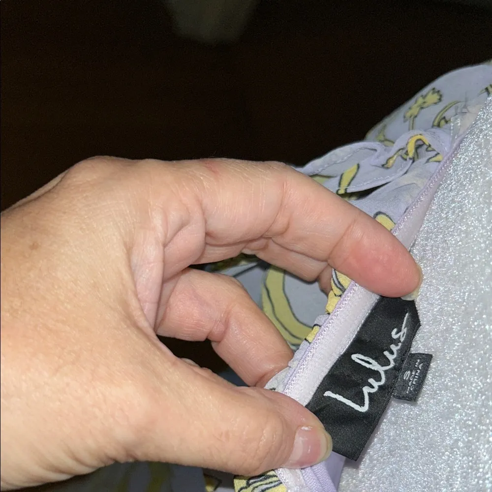 Lulu's Yellow Floral Backless Maxi Dress - Image 9