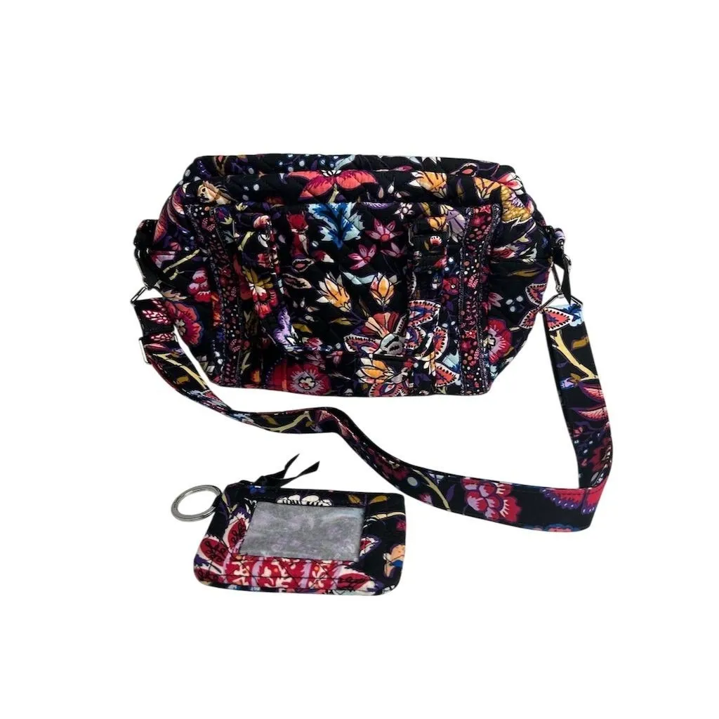 Vera Bradley Foxwood Shoulder Bag with Matching Pouch Multicolor - Image 2