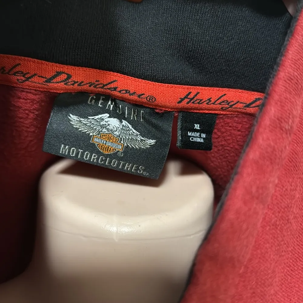 HARLEY DAVIDSON zip up jacket woman size XL - Image 7
