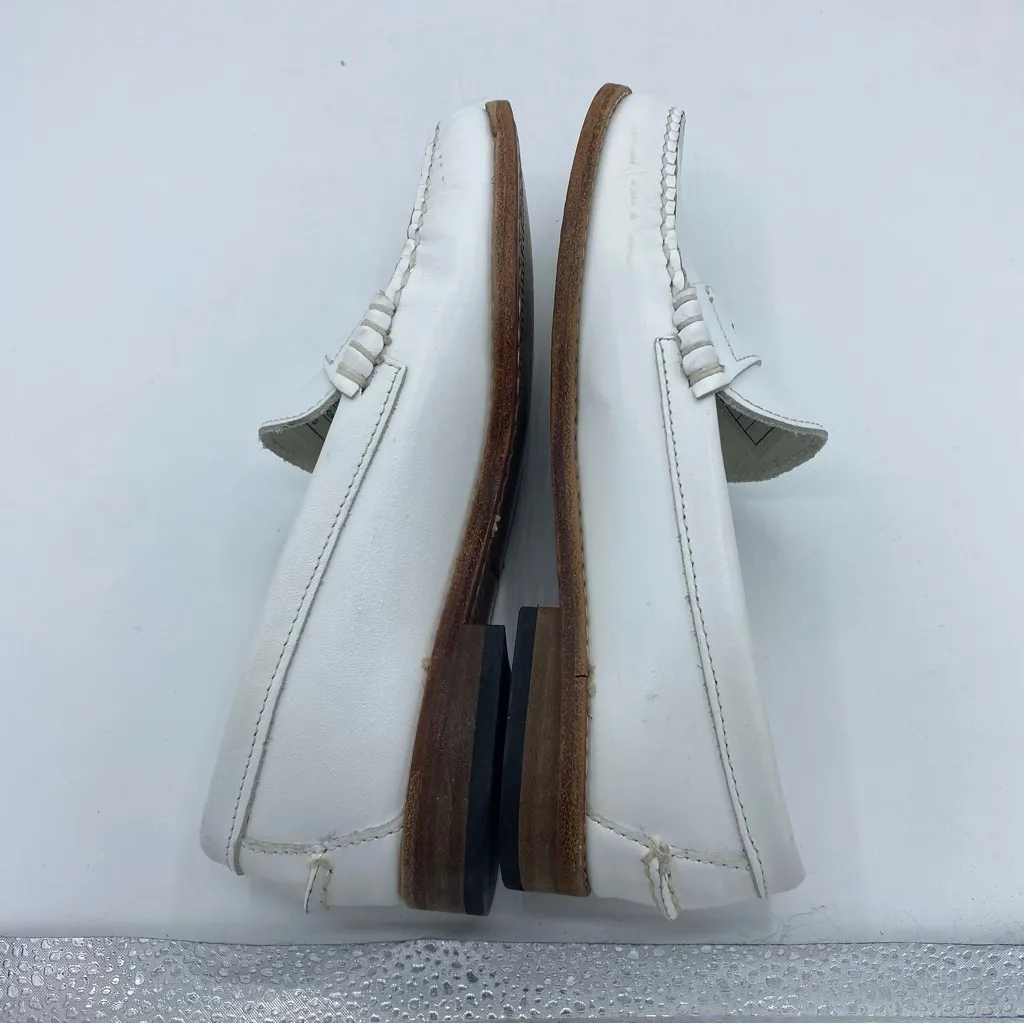 Sebago Classic Dan Pigment Loafer Woman’s‎ size 7 White quiet luxury preppy - Image 7