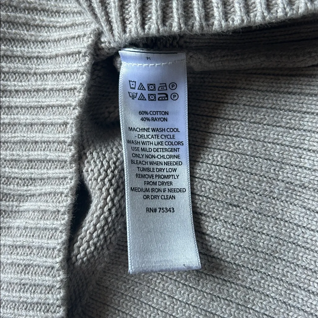 Artisan Ny Ribbed Knit Mockneck Sweater - Image 4