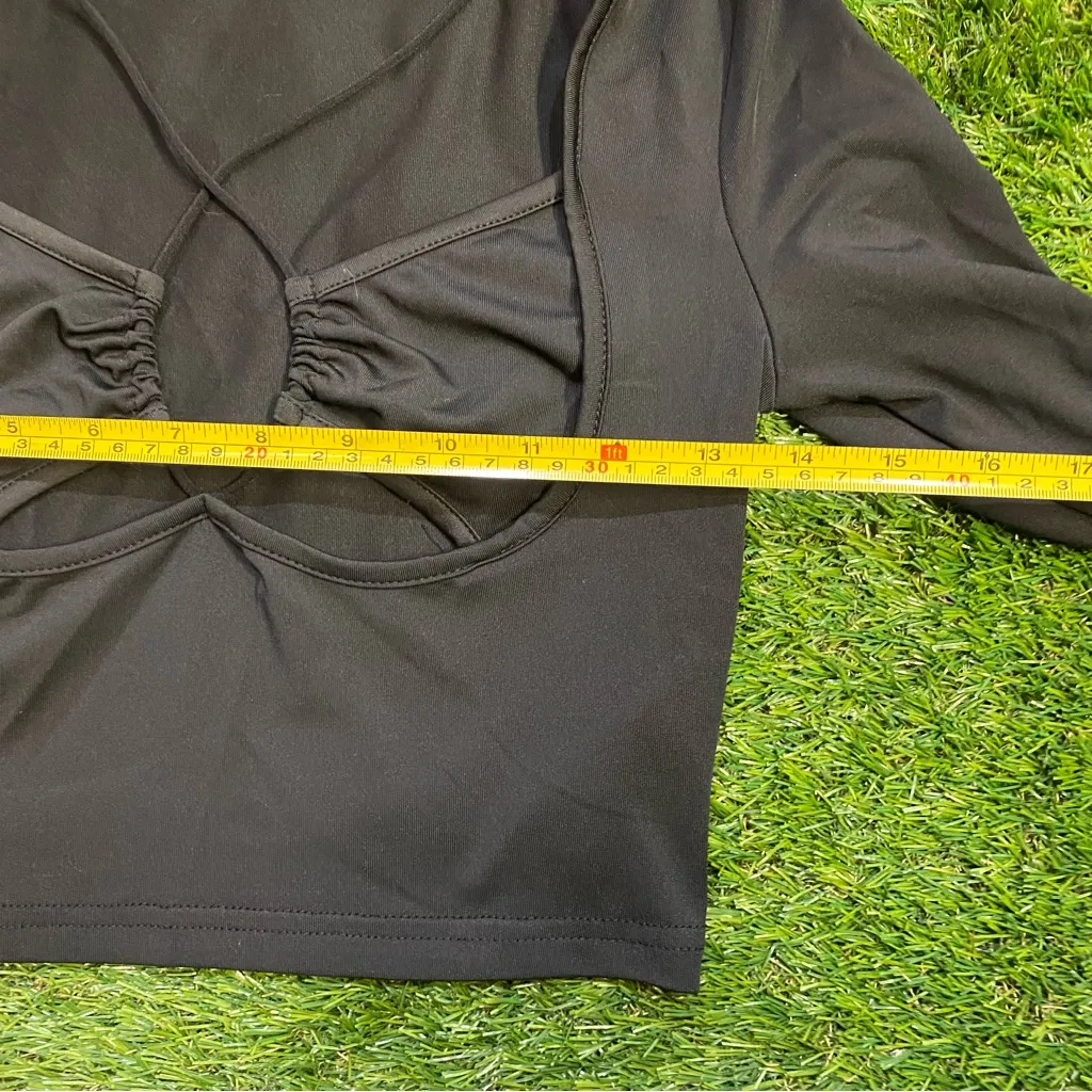 Cute Black Going Out Top - Image 5