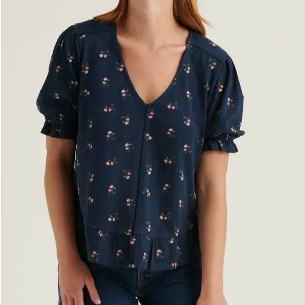 Lucky Brand Maya Peasant Blouse - Image 3