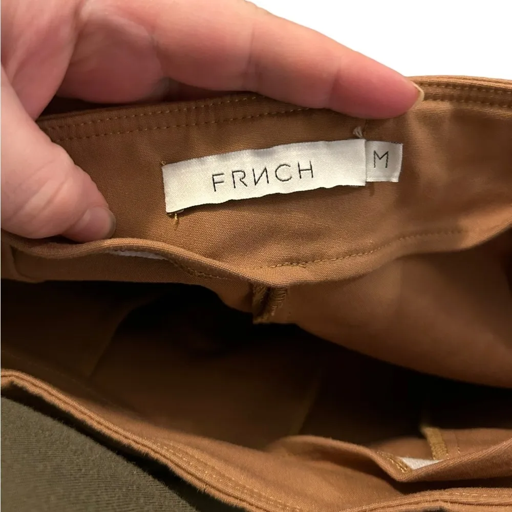 FRNCH brown high waisted Trouser pants - Image 5