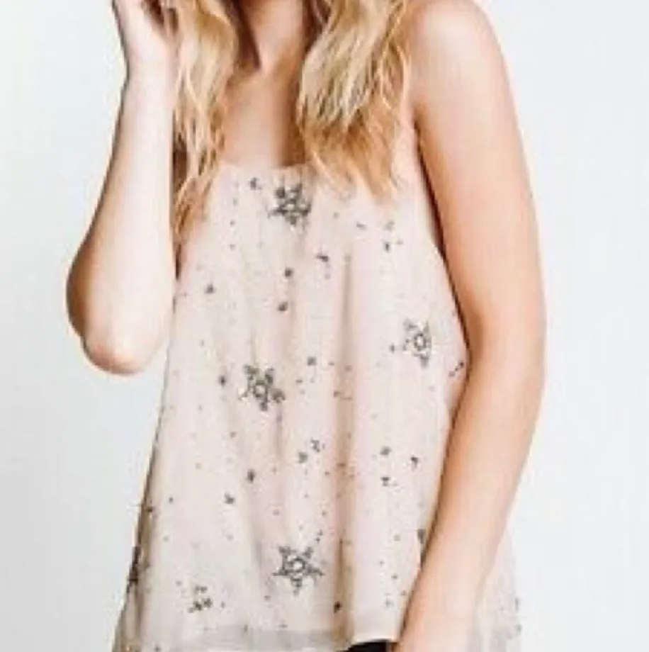 Light Pink Sequin Star Tank - Image 3