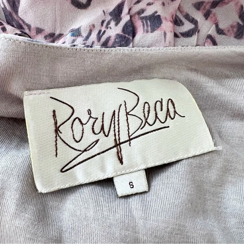 Rory Beca Aztec Print Silk Long Sleeve Romper - Image 9