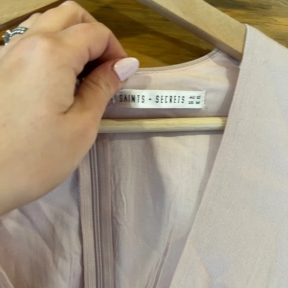 Saints & Secrets ELLIOT DRESS IN BLUSH - Image 5