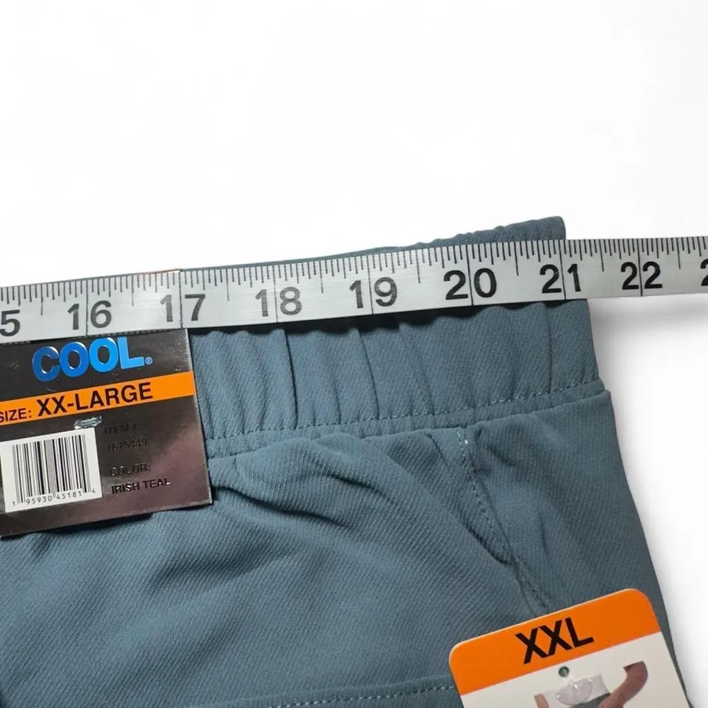 32° Cool- Cooling Athletic Athleisure Pants From Costco Irish Teal 2XL - Image 6