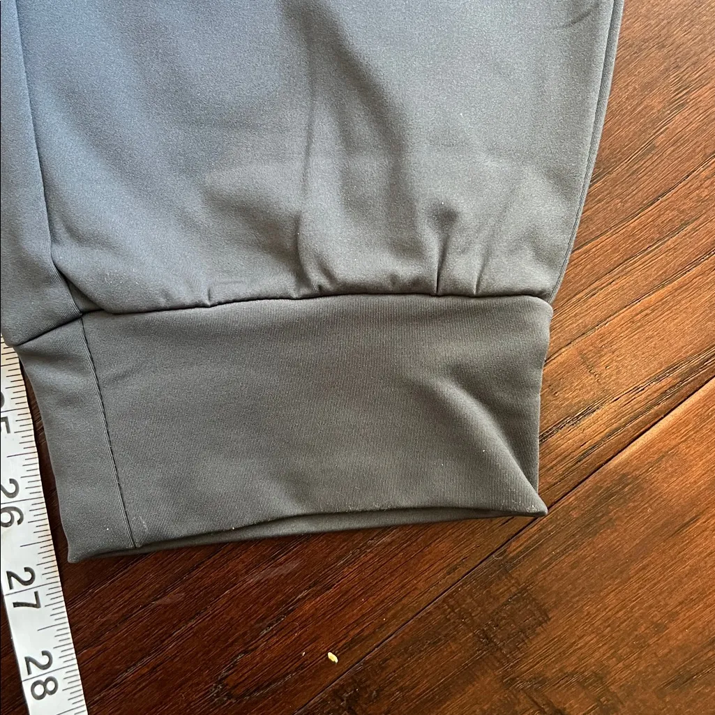 Gradual Fleece Lined Joggers with Drawstring Waist and Zipper Pockets XL NWT Gray - Image 12