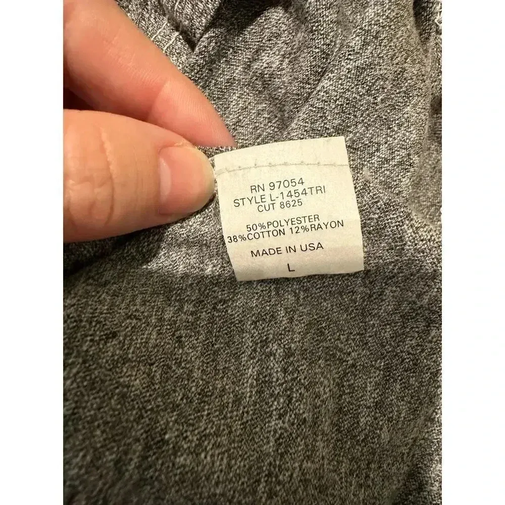 NWT‎ Lanston Grey TShirt W/Twisted Cutout Gray Size L - Image 6