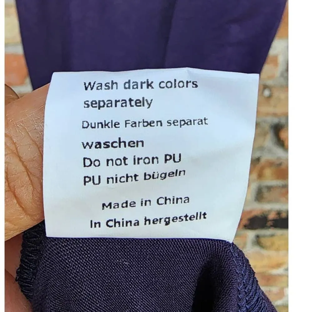 Grace Karin Navy Blue Spaghetti Straps V-Neck Ruched Bodycon Dress Medium NEW - Image 7