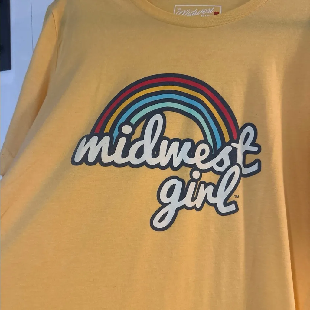 Yellow Midwest Girl T - Image 2