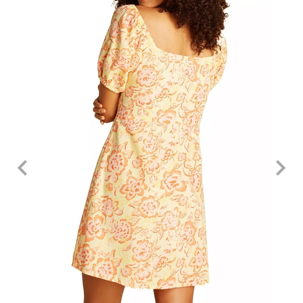 Billabong X Wrangler Women's Far & Away Floral Dress size M boho flowy - Image 2
