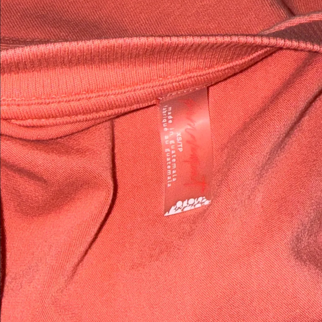 NWT Free People Movement Hot Shot Tee Romper In Tulip Pink XL - Image 12