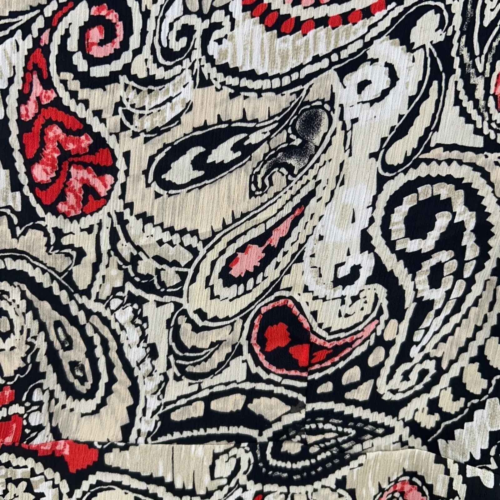 Bob Mackie Vintage y2K‎ Tunic Blouse Gray 18 - Image 6