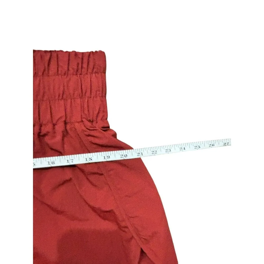 Zenana Women's Deep Orange Workout Shorts - Image 7