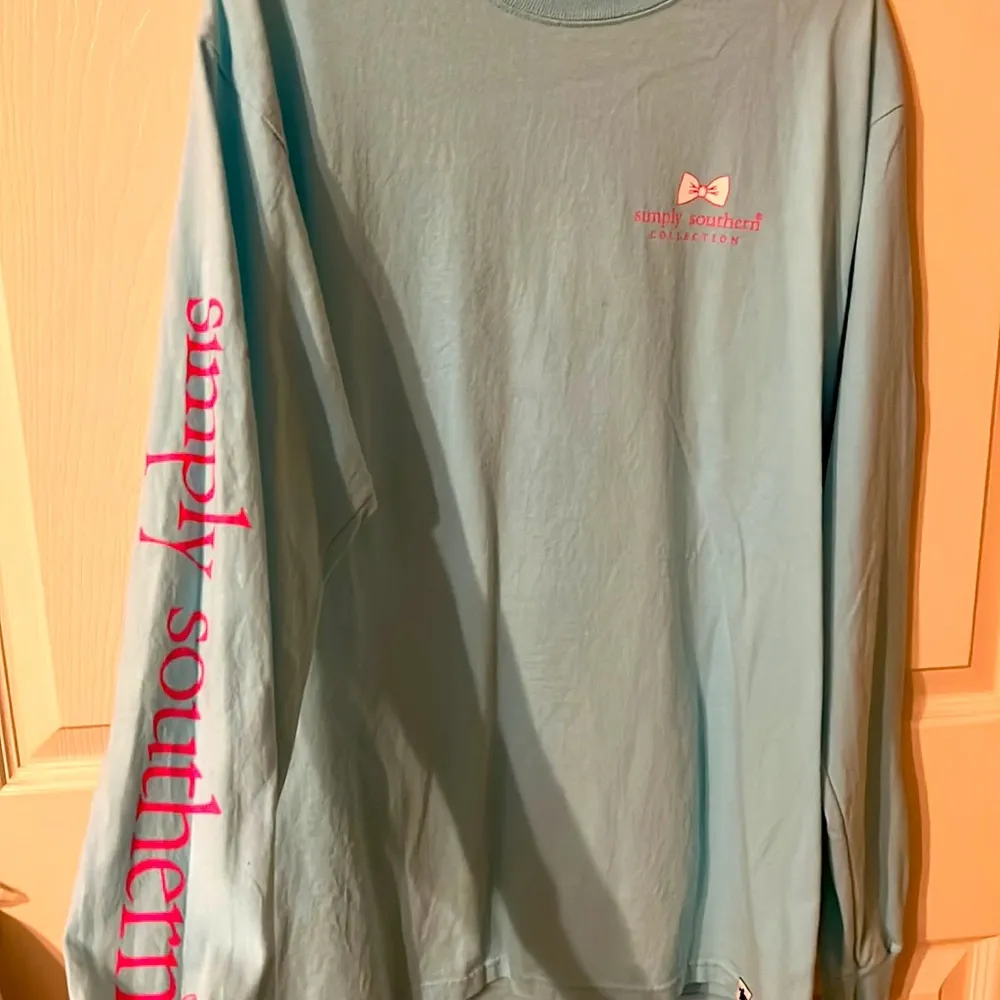 Simply Southern blue long sleeve shirt - Image 4