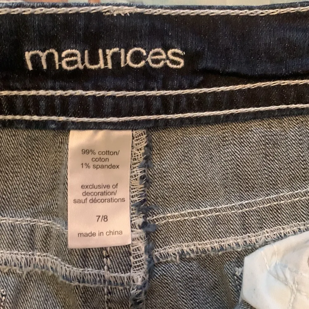 🇺🇸🇺🇸🇺🇸3 for 12🇺🇸🇺🇸🇺🇸Distressed Denim Capris - Image 3