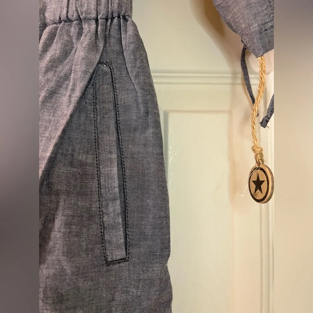 Converse One Star Shirt Dress Denim Size Extra Small - NWT - Image 4