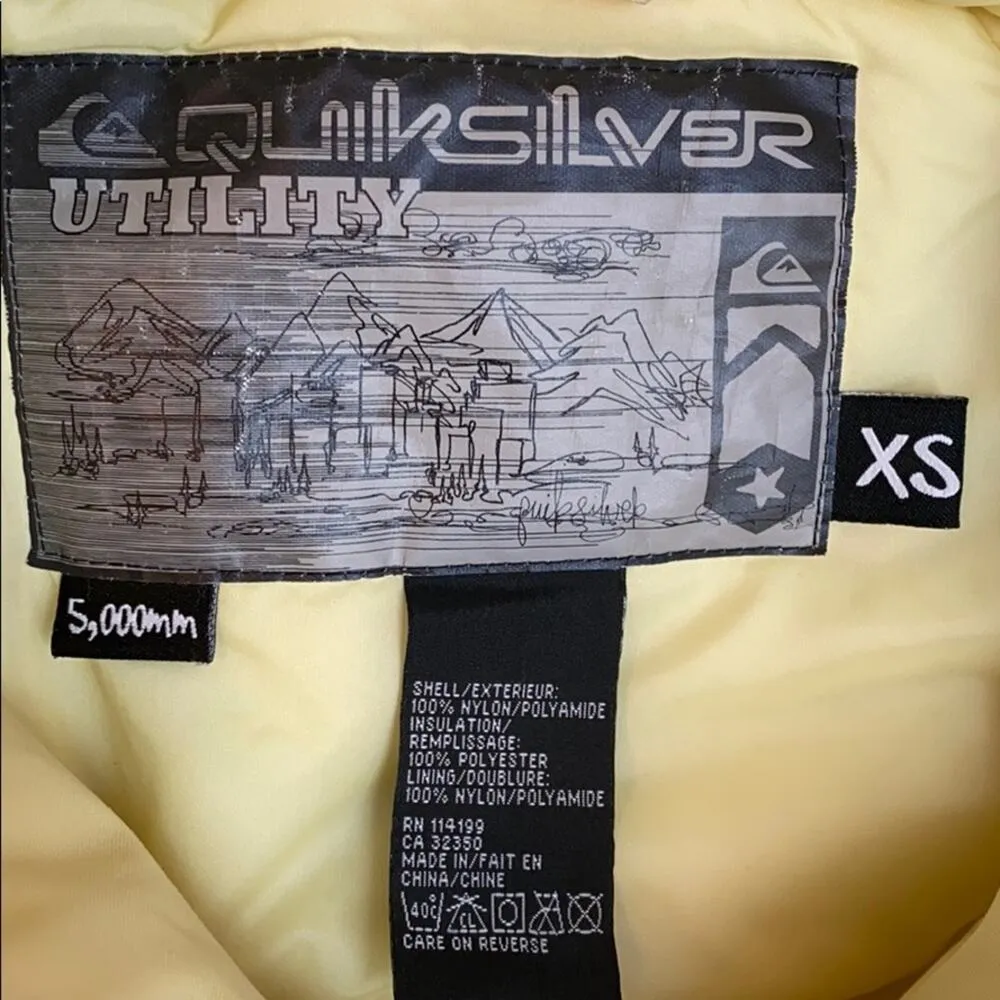 Quiksilver Utility Snowboarding Ski Winter Jacket - Image 7