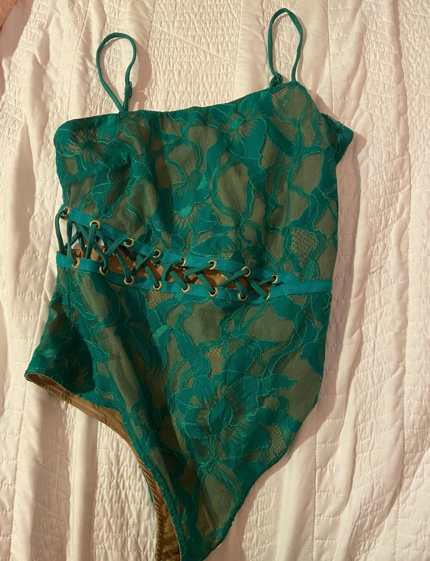 H:ours Green revolve Bodysuit - Image 4