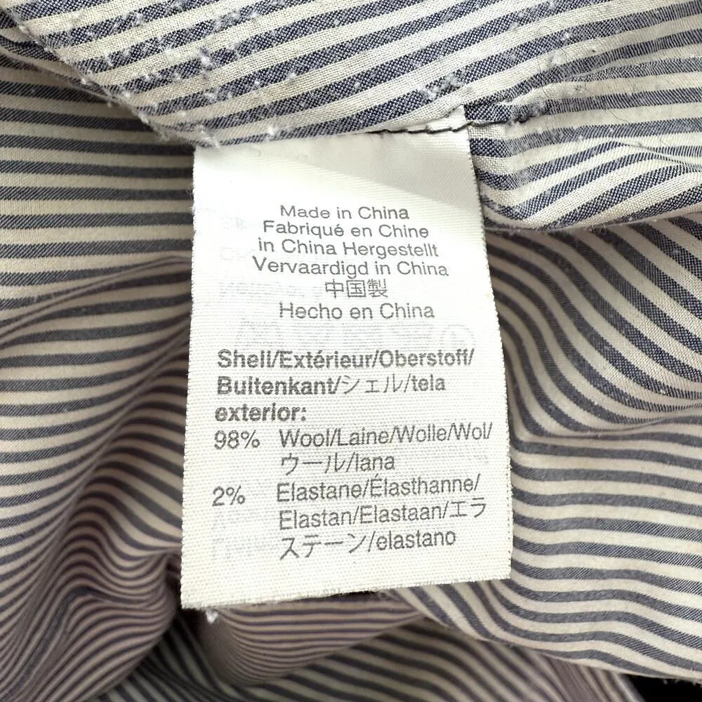 J.Crew Navy Parker Blazer in Wool Flannel One - Image 12