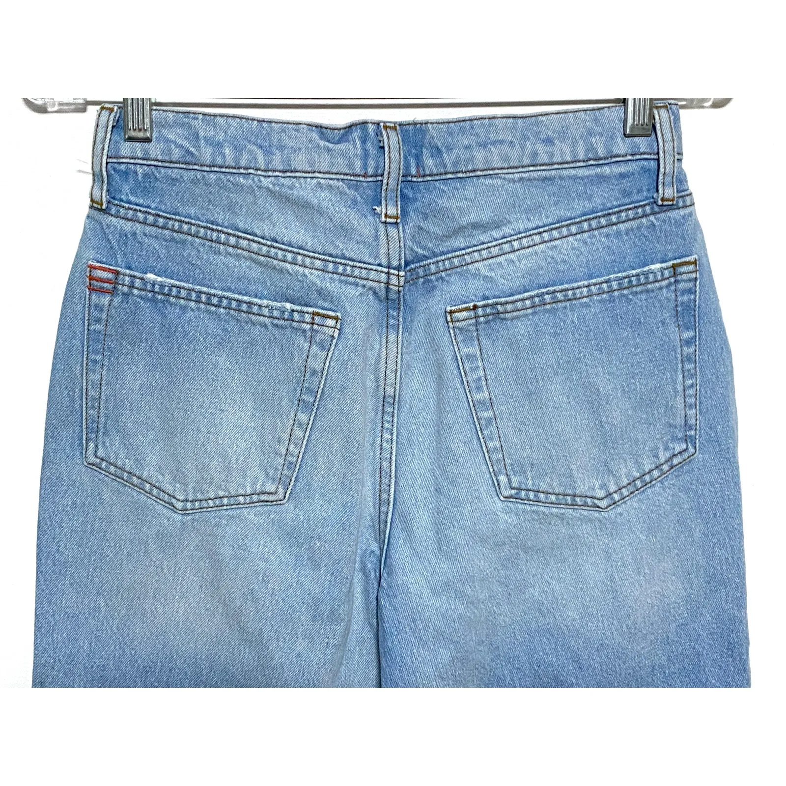 BDG Urban Outfitters Jeans Slim Straight Womens 26 Button Fly Distressed Ripped - Image 3