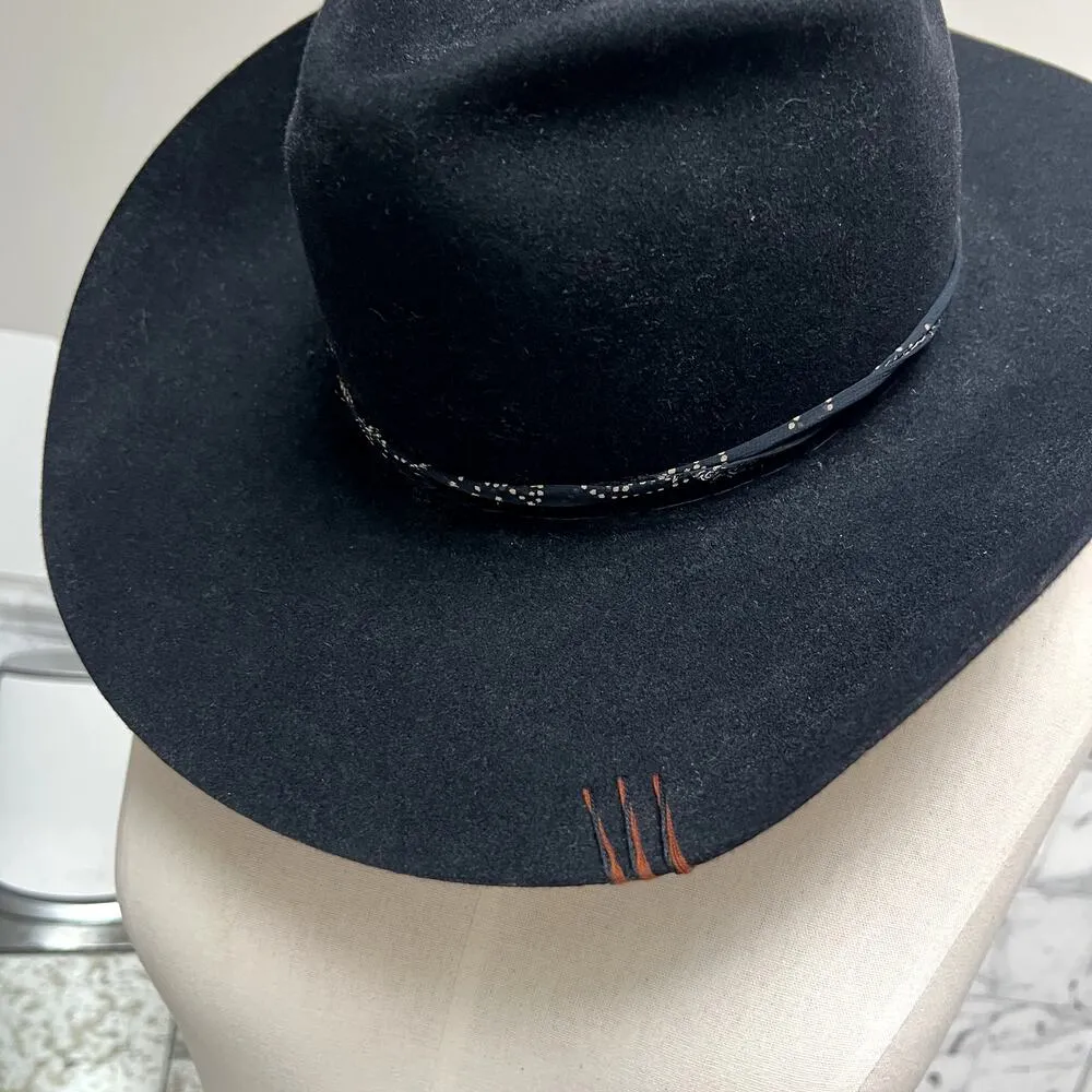Rustler HAT Co. Nashville Custom Western Cowboy Hat Australian Wool Felt 6 7/8 - Image 3