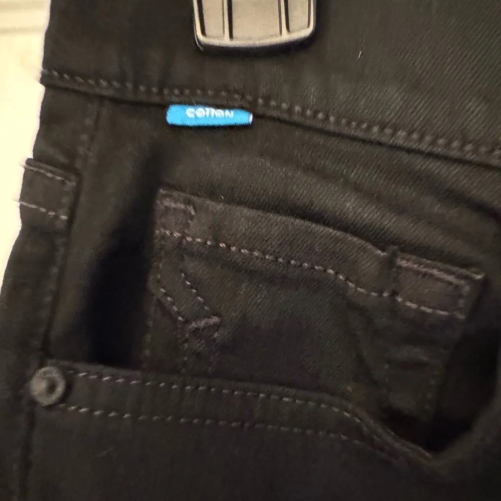 Cotton Citizen Naomi Skinny Flared Leg Jean Women’s Black Size 28 - Image 10