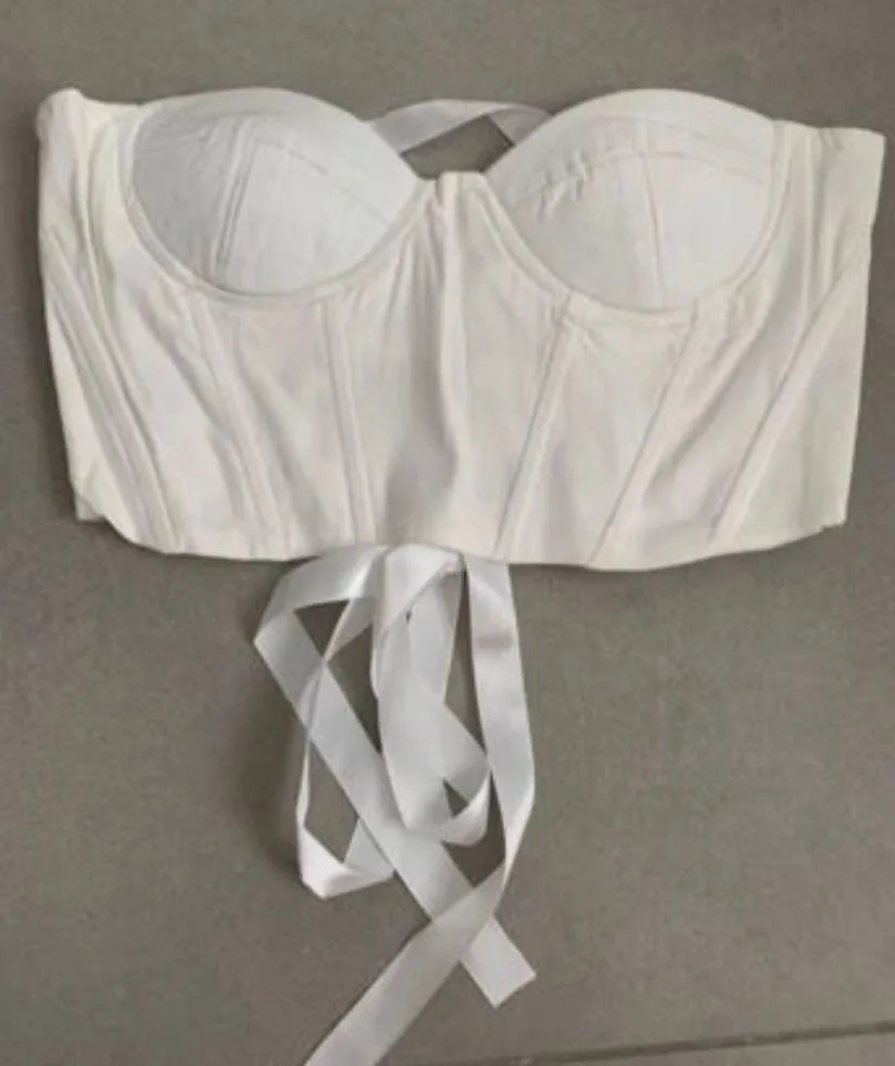White Bustier Top - Image 5