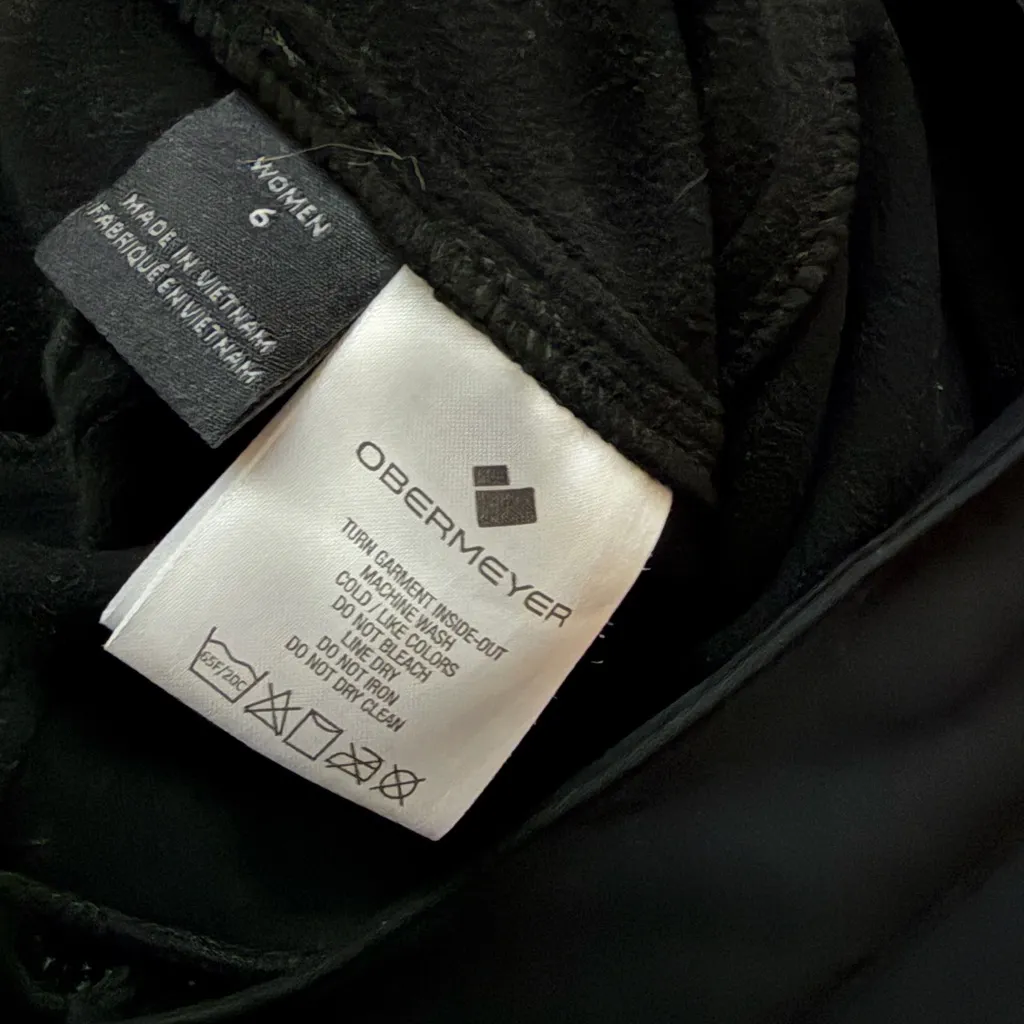 Obermeyer Black ski leggings pants - Image 3