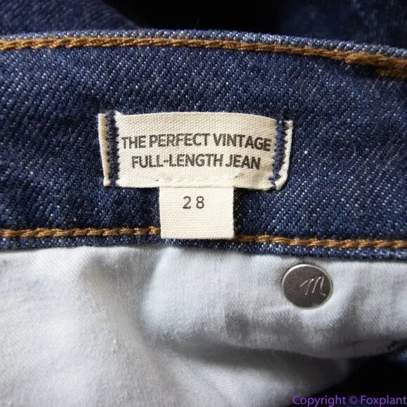 NEW Madewell The Perfect Vintage Jean: Stacked-Hem‎ Edition, 28 - Image 13